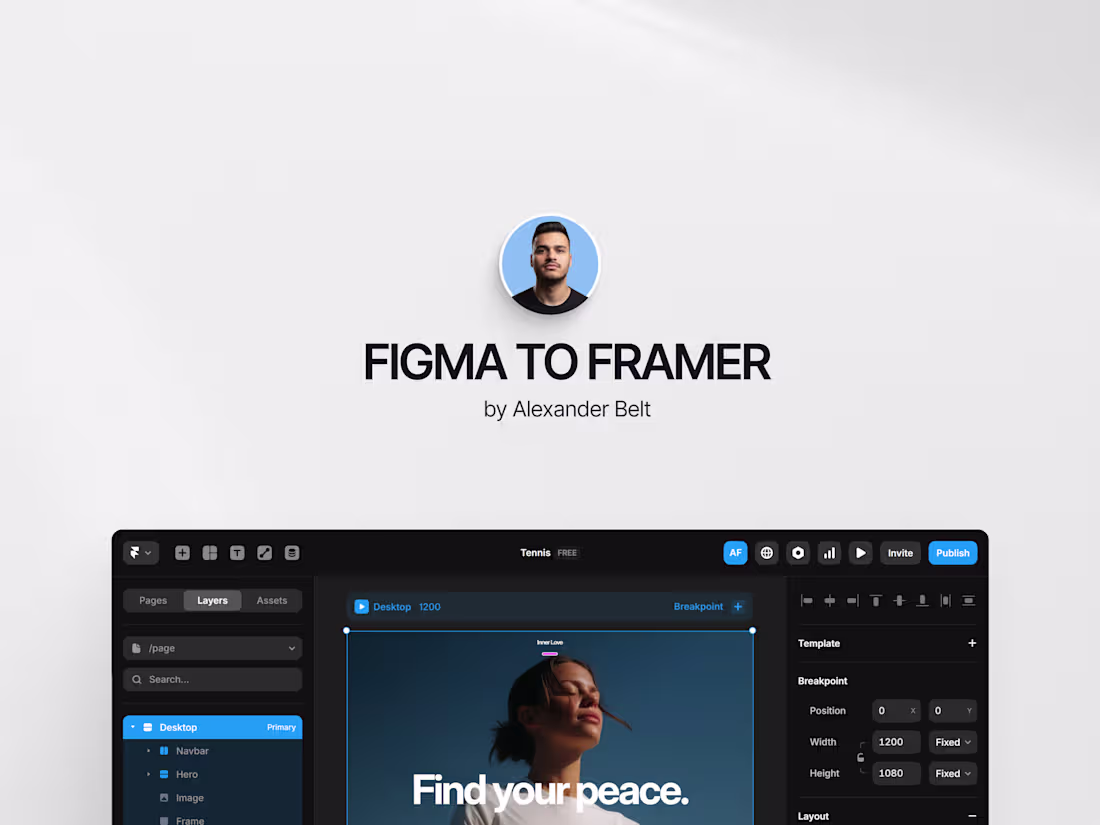 Cover image for Figma to Framer 