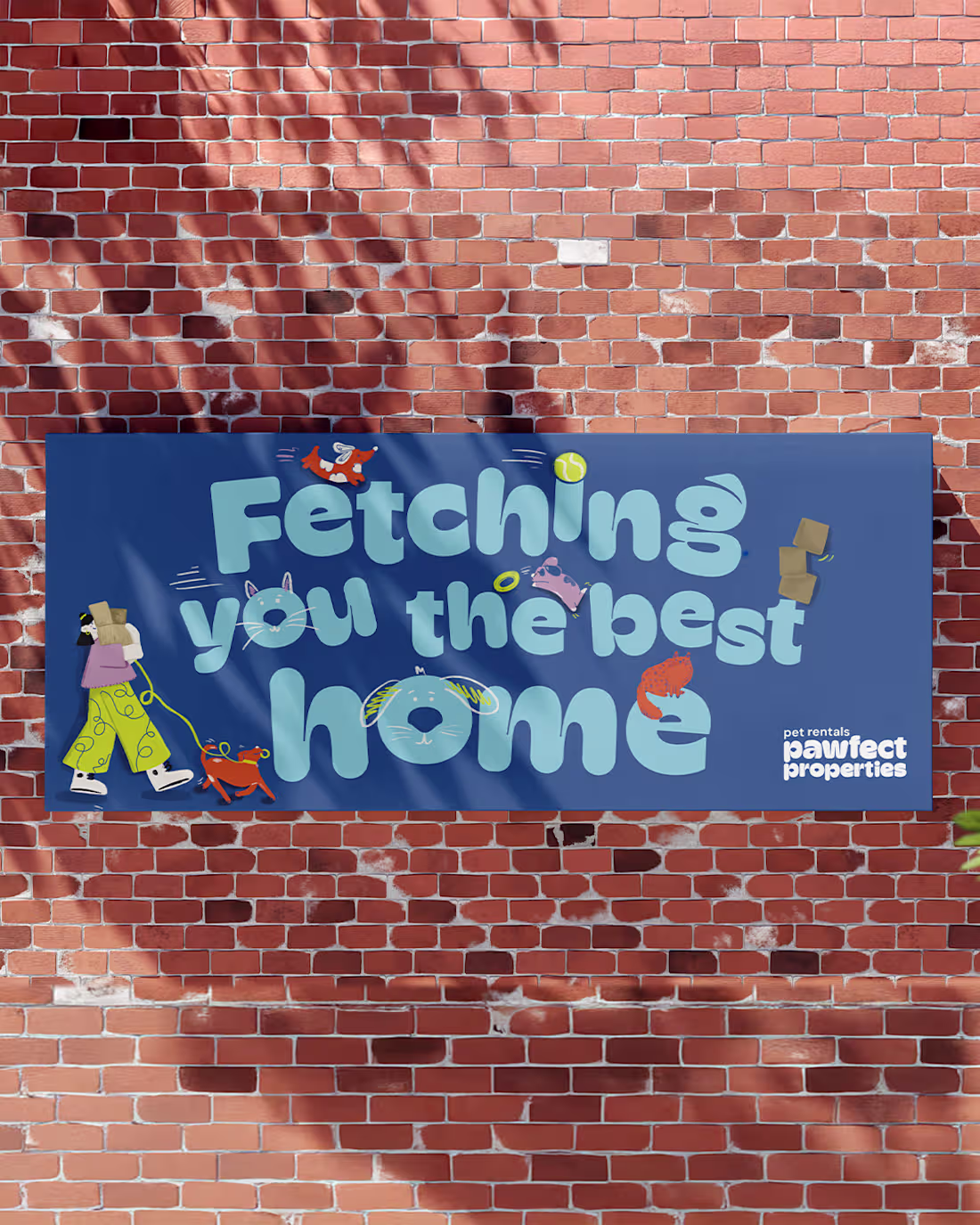 Cover image for Brand Identity- Pawfect Properties