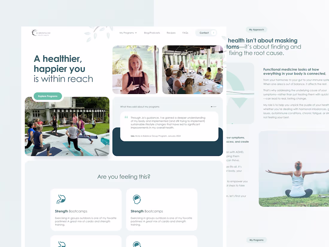 Cover image for Jo Brownlow - Wix Website