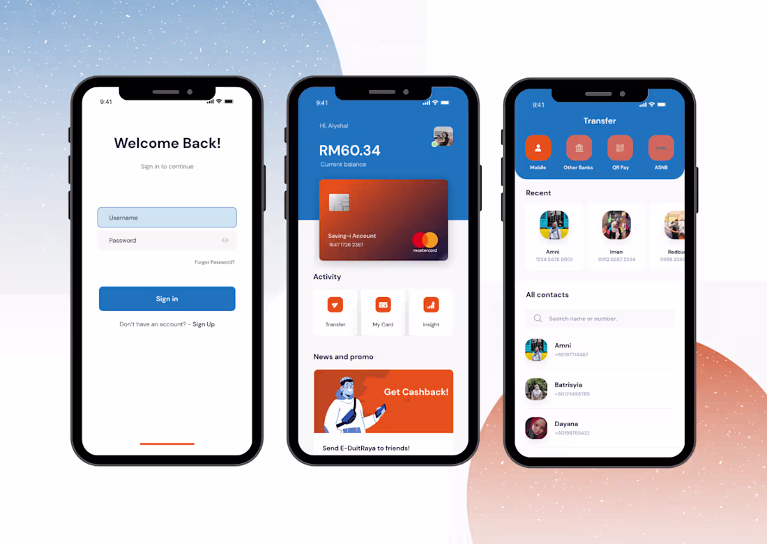 Cover image for Bank Rakyat Mobile Application