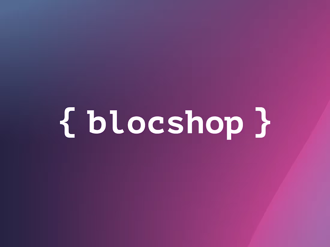 Cover image for Custom software development | Blocshop
