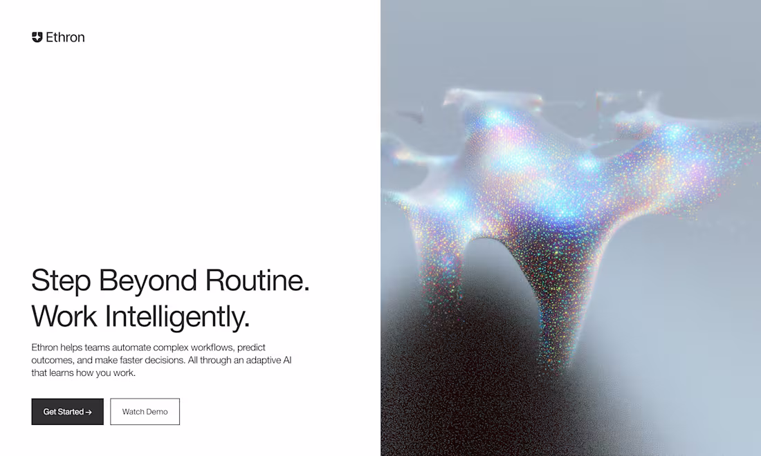 Cover image for I love designing clean landing pages. A recent concept for a...