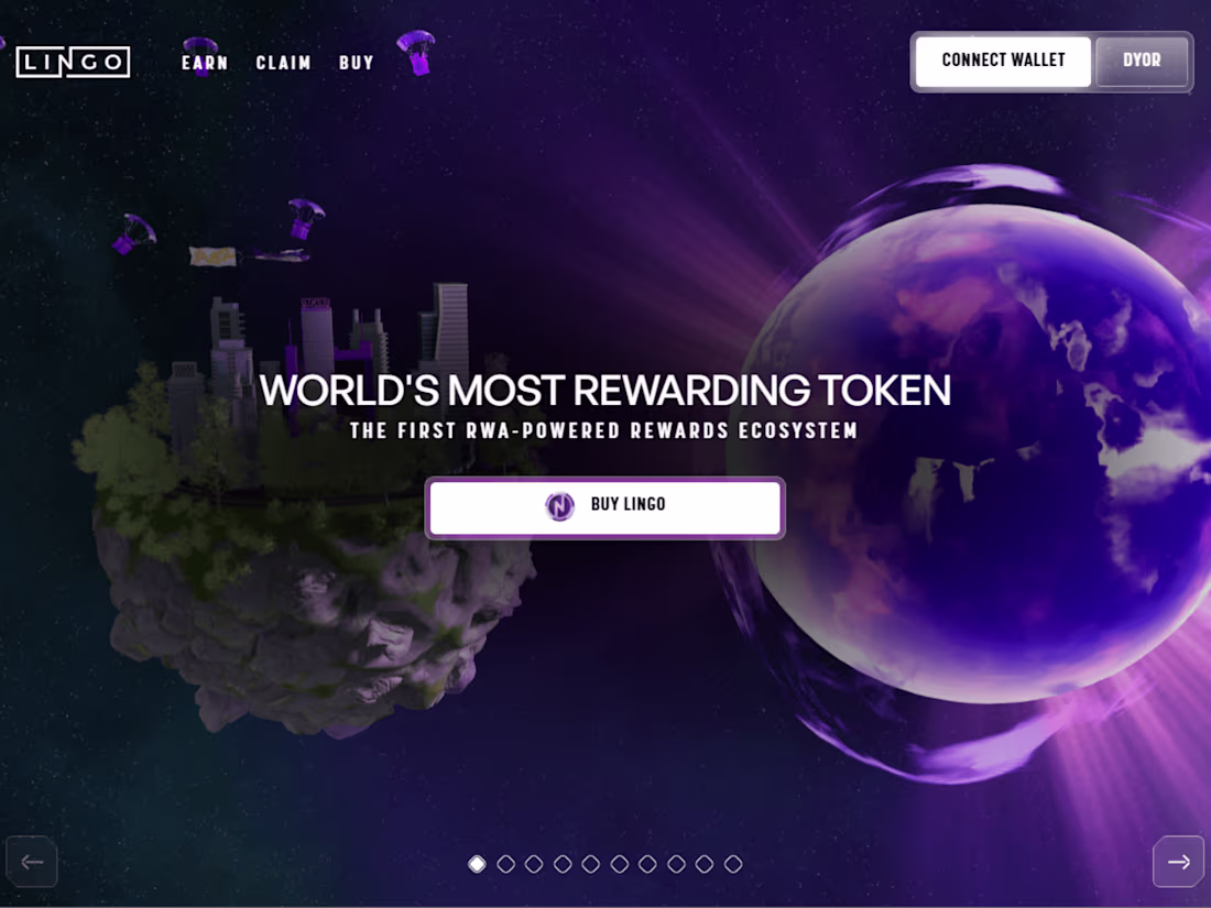 Cover image for Lingo - World's most rewarding token