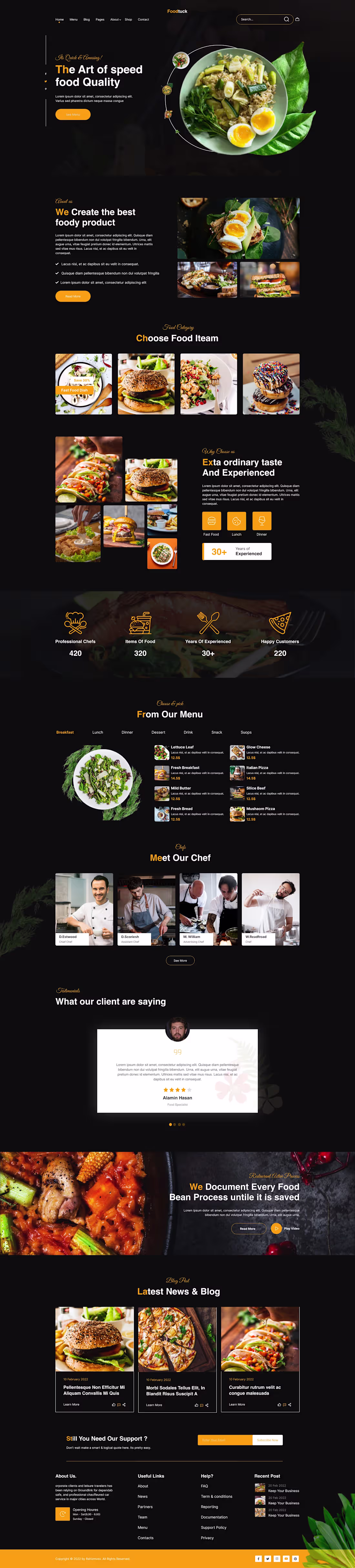 Cover image for Restaurant Website Design Concept 🍕
Additionally,