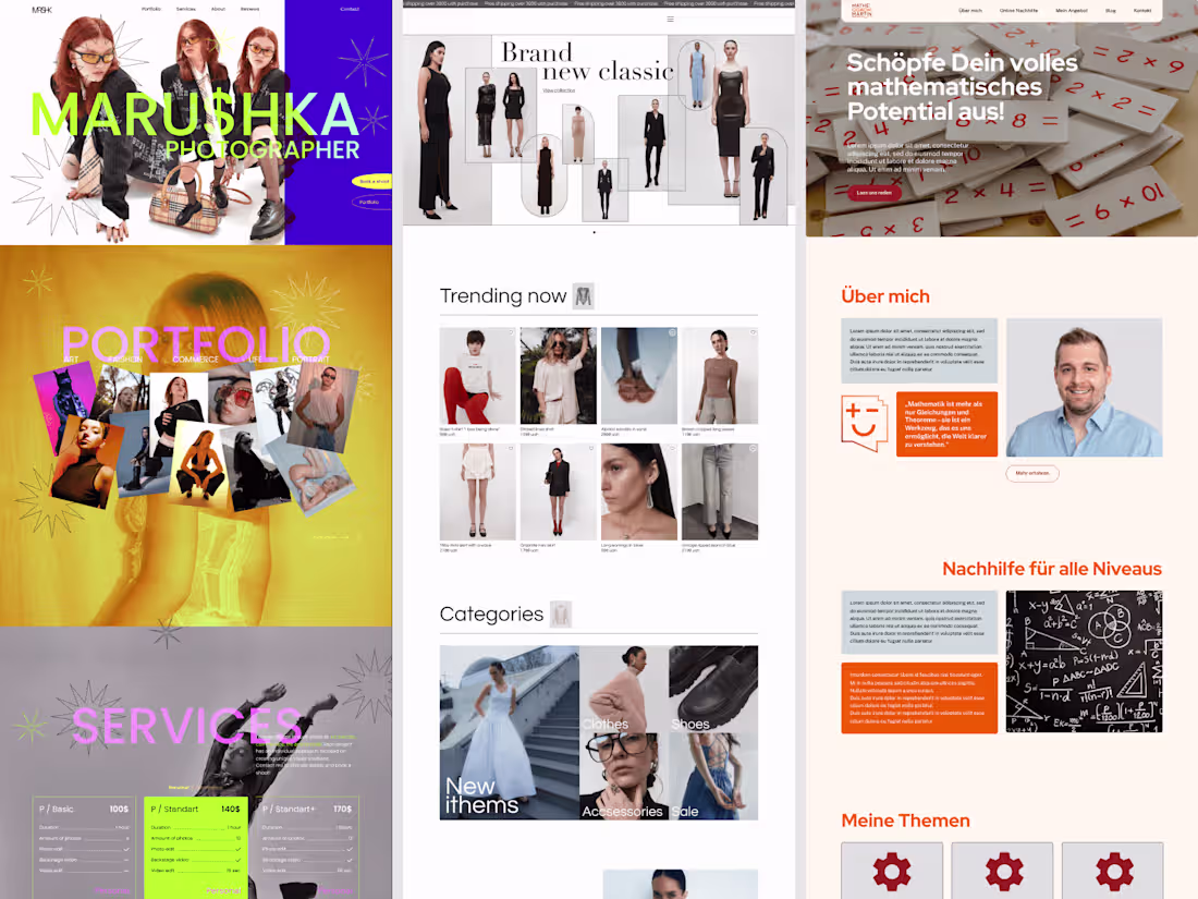 Cover image for Website Design and Redesign