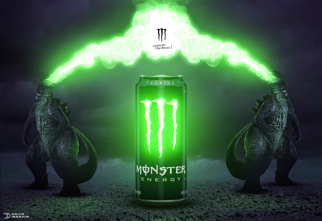 Cover image for Monster energy drink