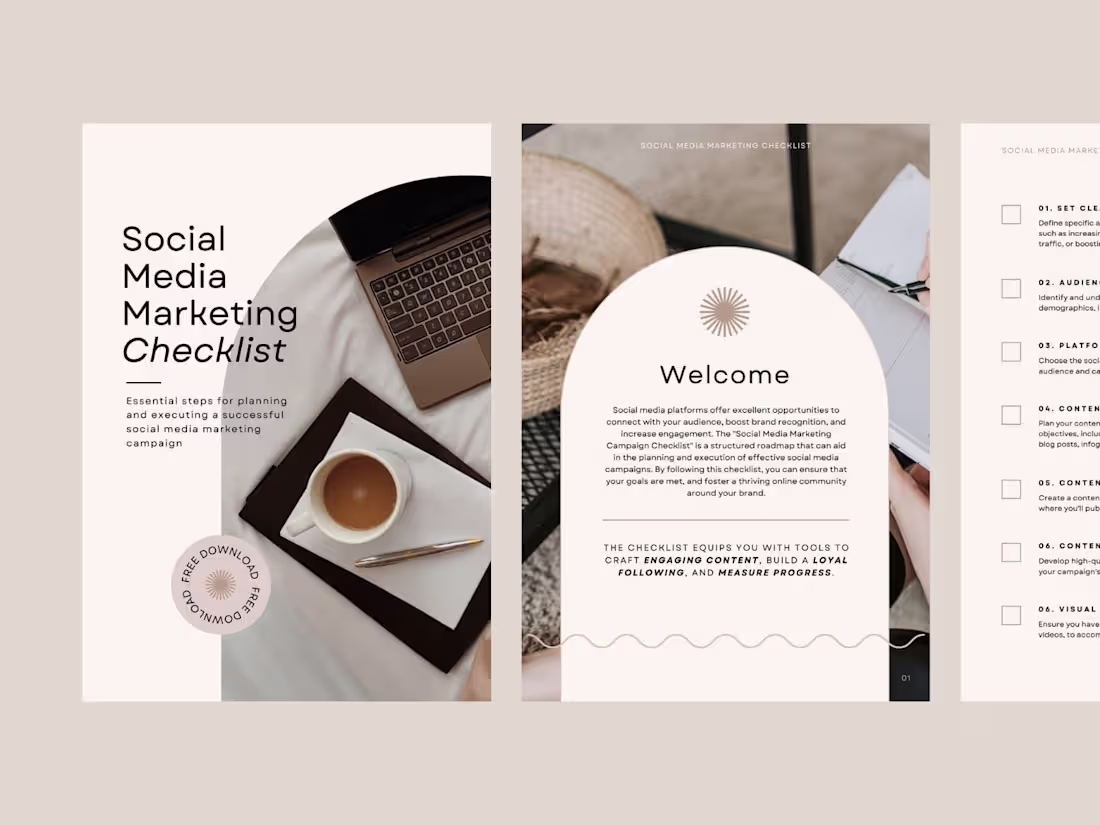 Cover image for Lead magnet, PDF & workbook design