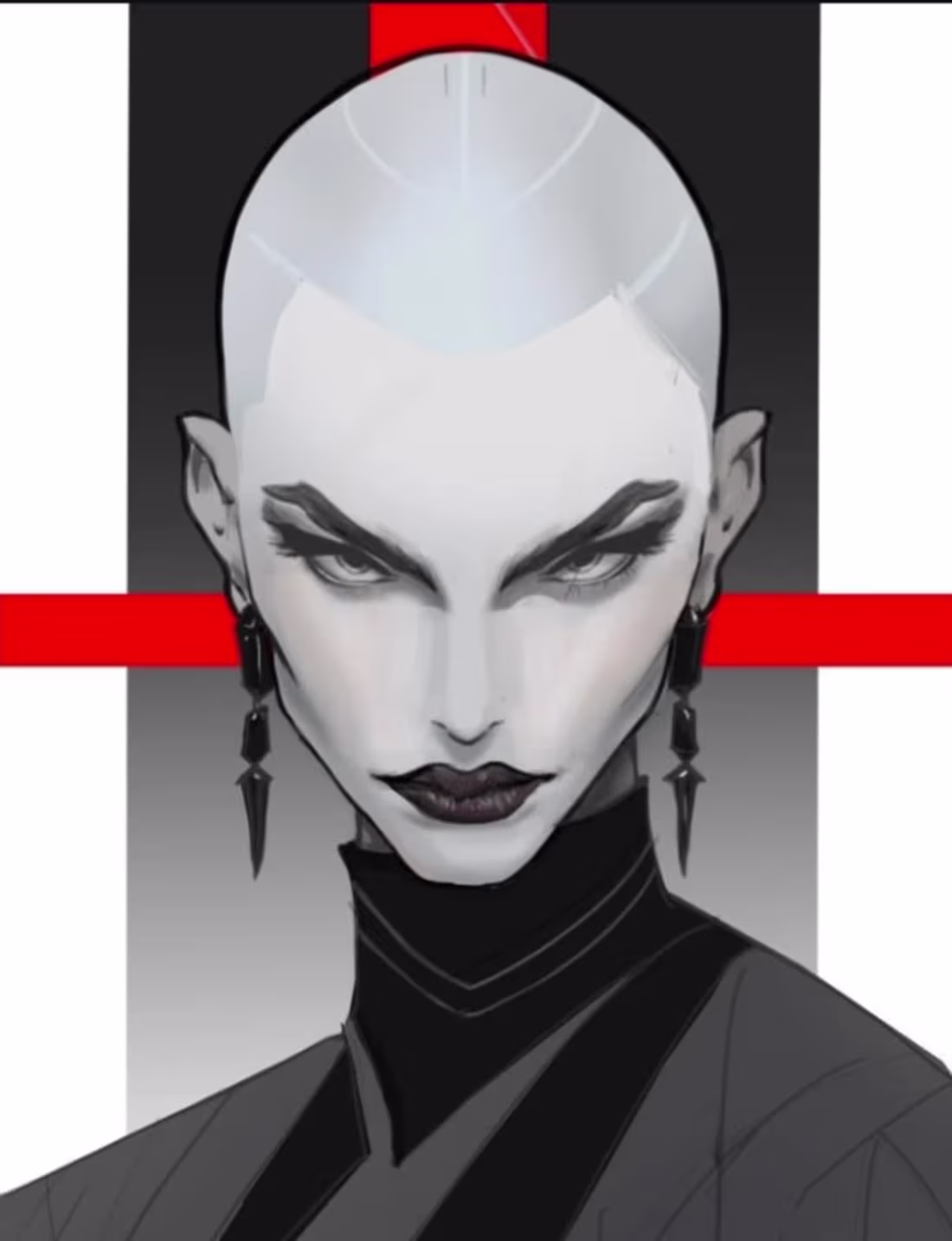 Cover image for Character art Head shot :