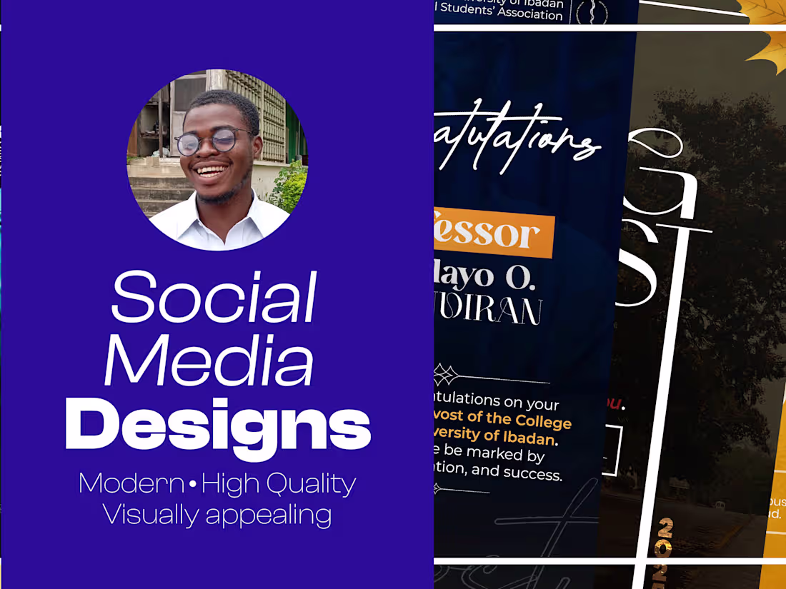 Cover image for SOCIAL MEDIA DESIGNS 🚀