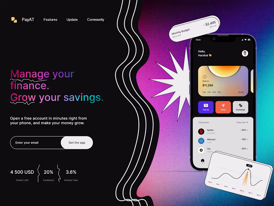 Cover image for Minimal Online Baking App