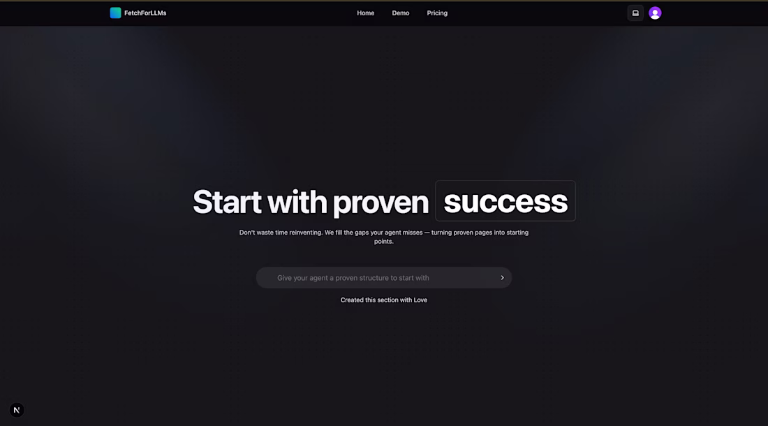 Cover image for Fetch for LLMs: Transforming Webpages for AI