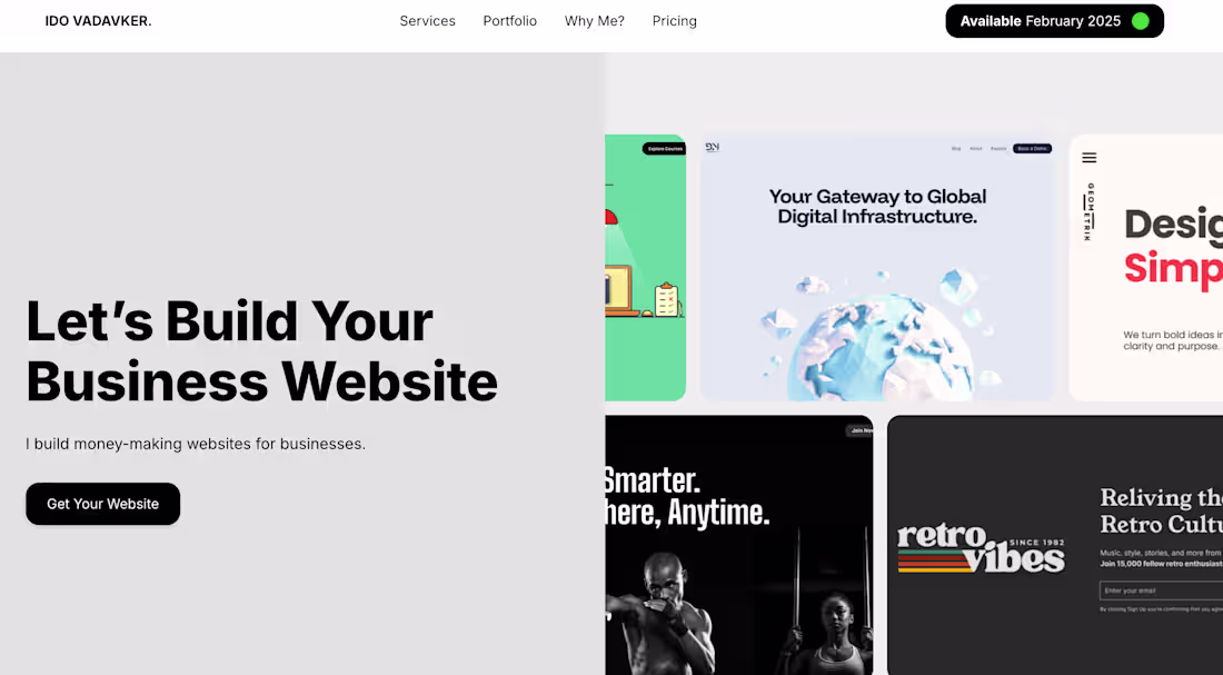 Cover image for Full-Stack Website Building