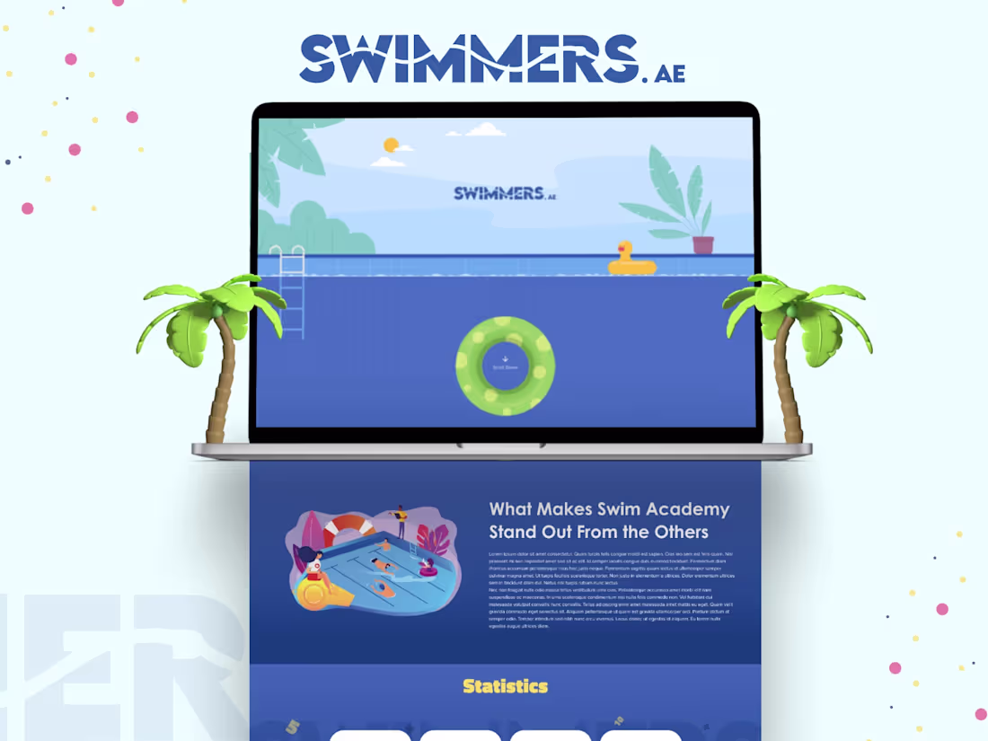 Cover image for Swimmers Website development