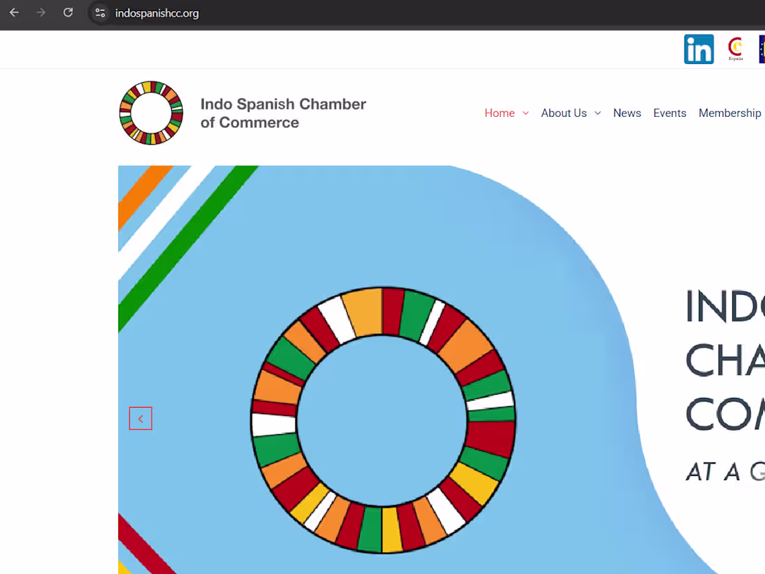 Cover image for Home - Indo Spanish Chamber of Commerce