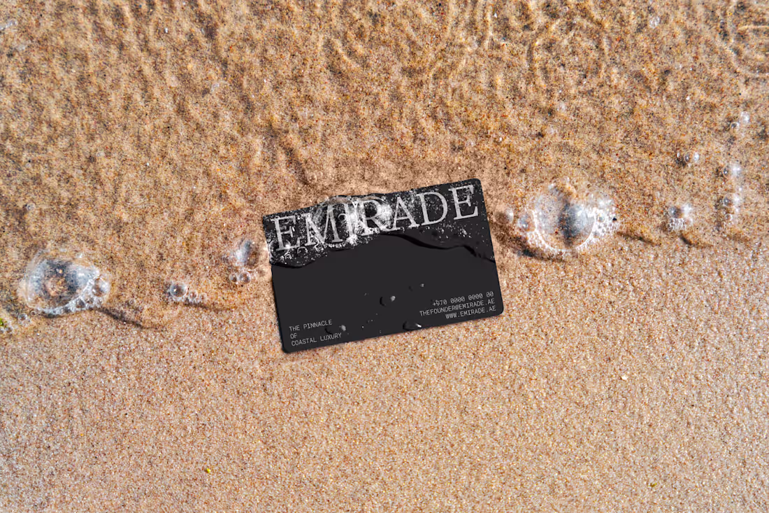 Cover image for EMIRADE | Luxury Beachwear | Brand Identity