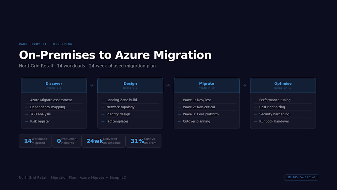 Cover image for Migration Roadmap with a 24-week