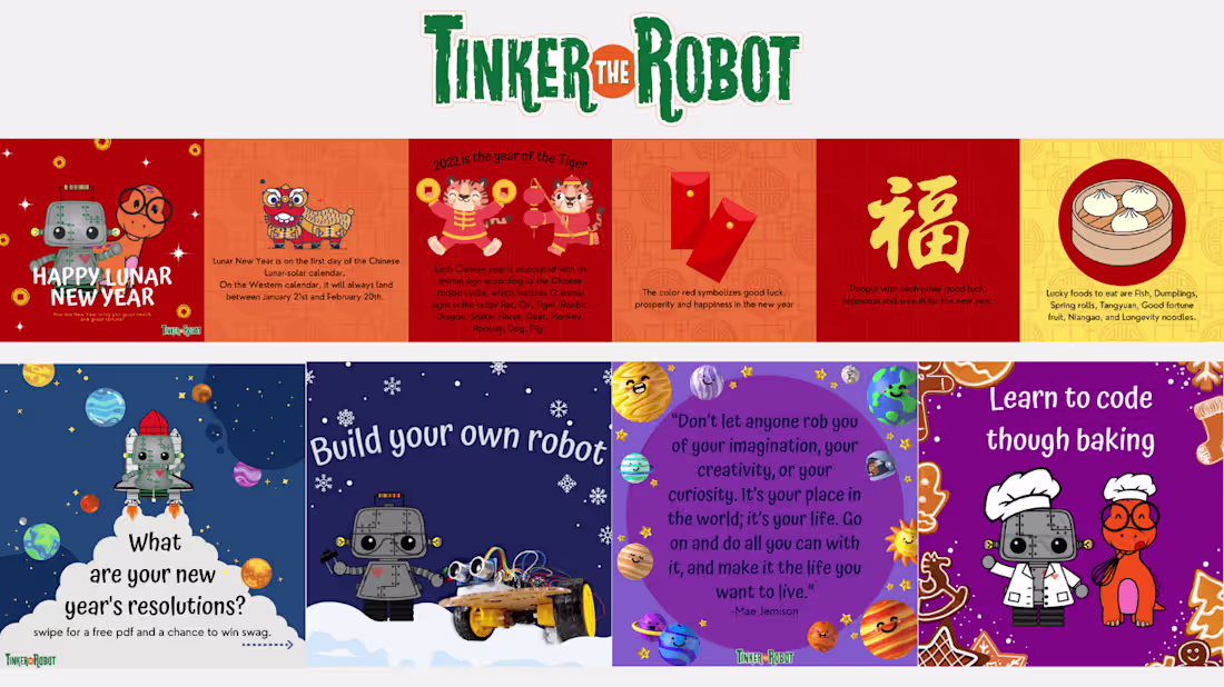 Cover image for Tinker The Robot