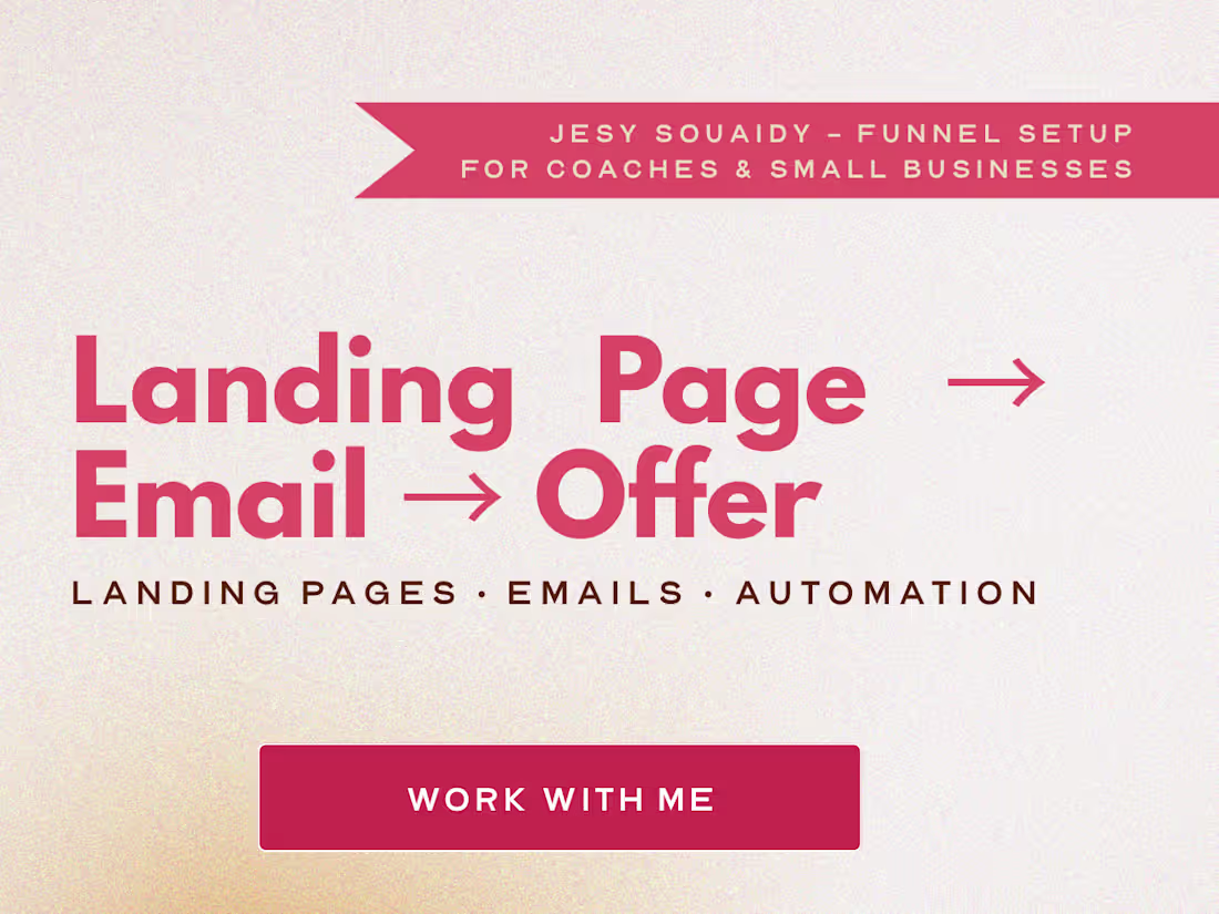 Cover image for Done-for-You Lead Magnet Funnel Setup