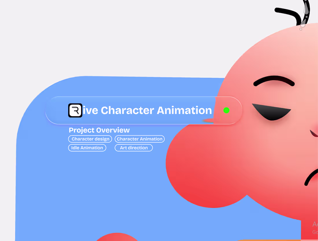 Cover image for Character Idle Animation in Rive