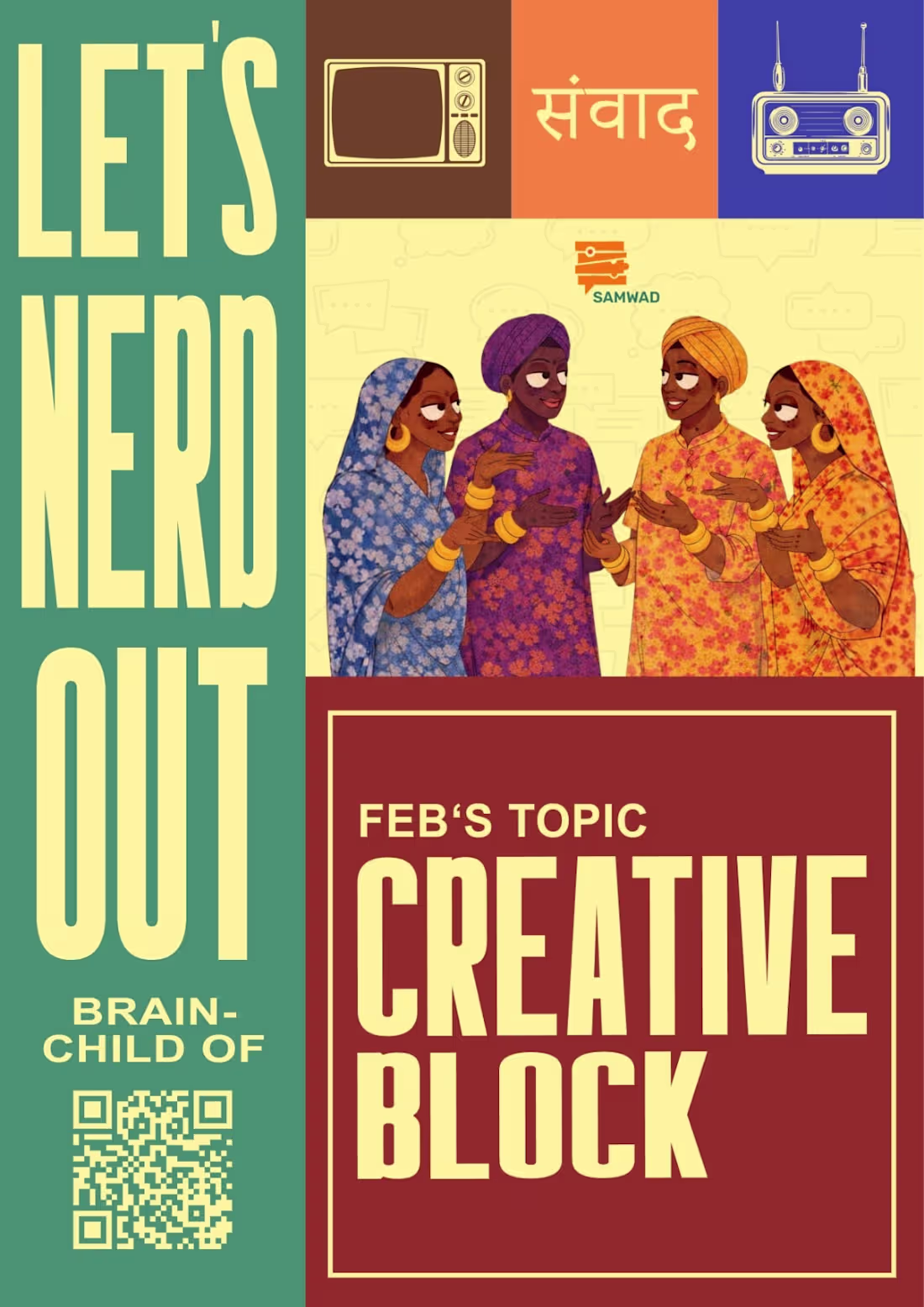 Cover image for The event pamplet design which