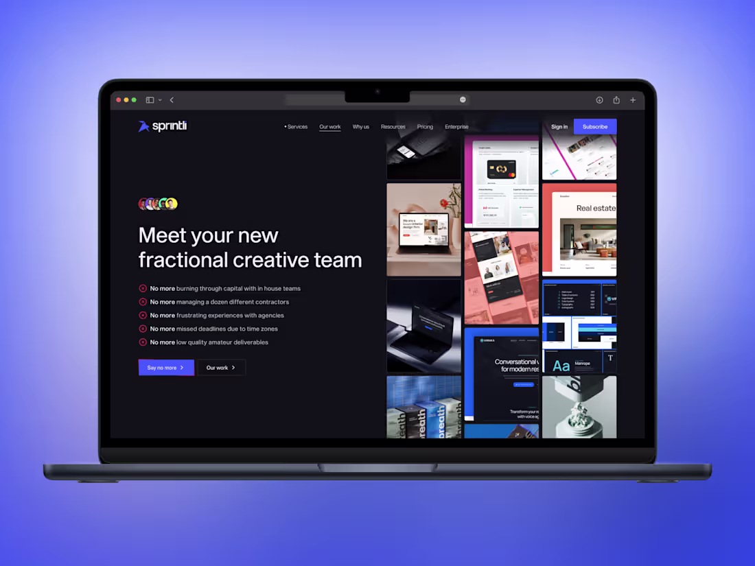 Cover image for Sprintli Studio -  Creative design agency