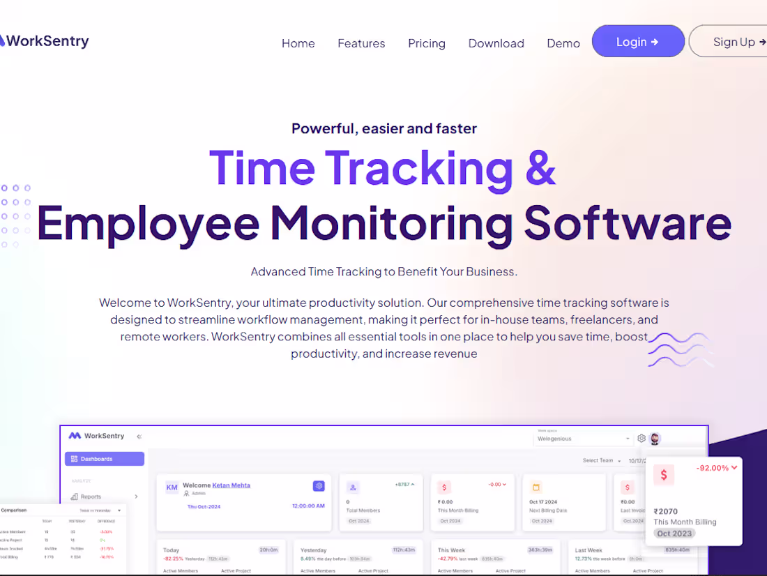 Cover image for Desktop App/Worksentry