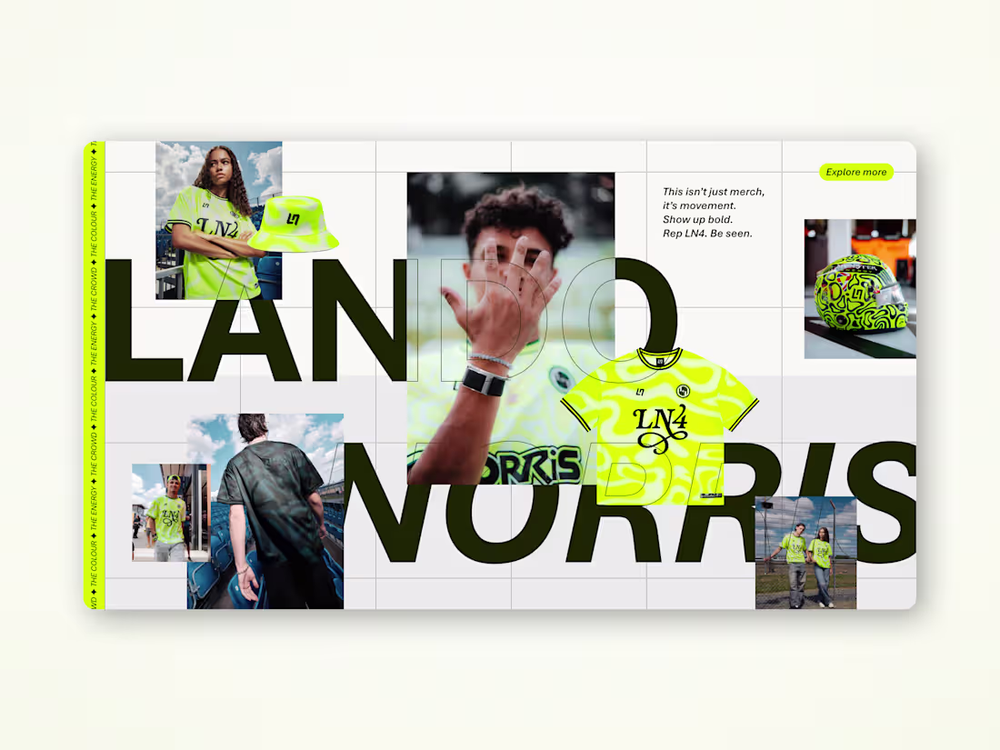 Cover image for LN4 Grandstand Drop Silverstone Presentation Concept