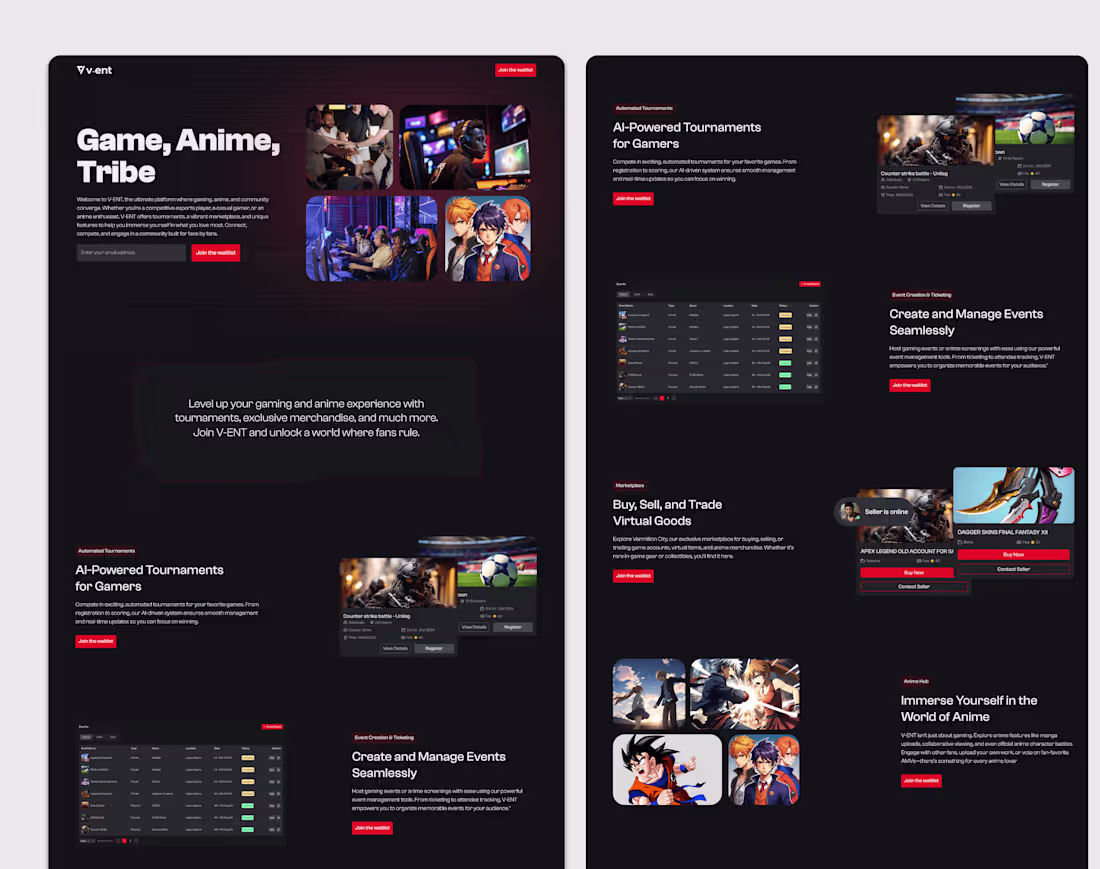 Cover image for Webflow landing page