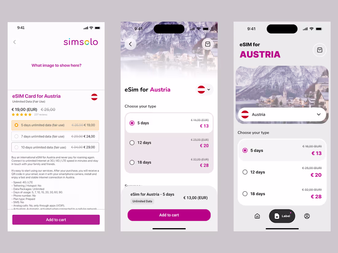 Cover image for Mobile app redesign