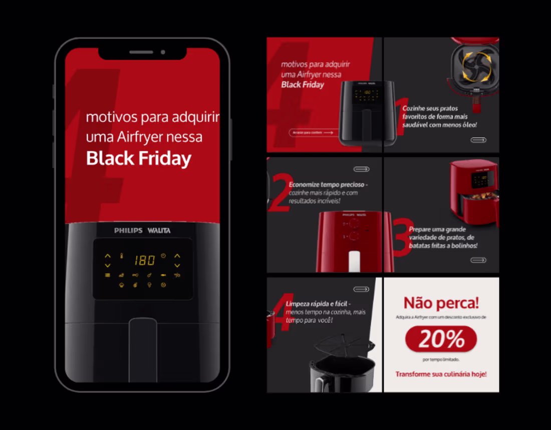 Cover image for Social Media - Airfryer Philips Walita (FANMADE)