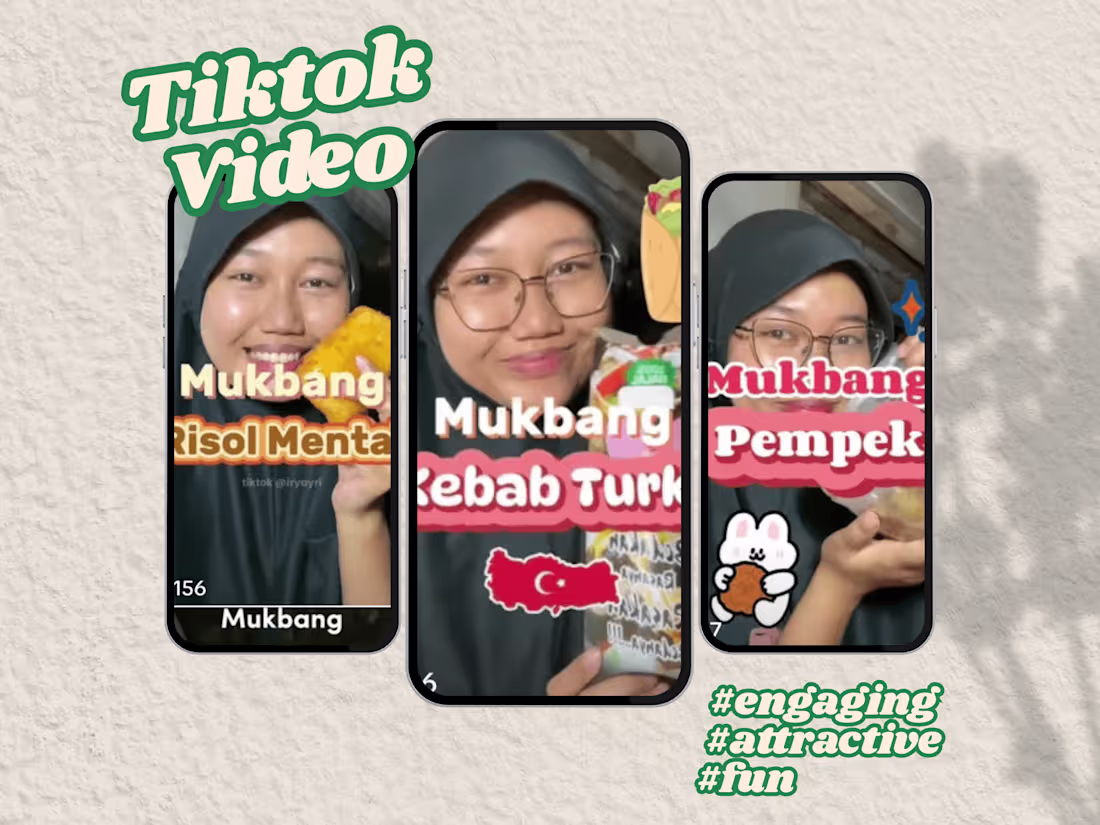 Cover image for Edit your video with engaging tiktok style