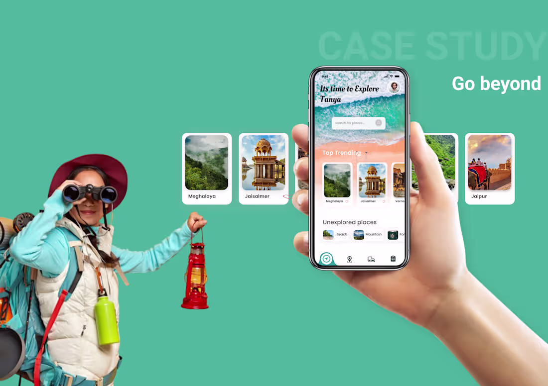 Cover image for Go beyond - Travel companion app