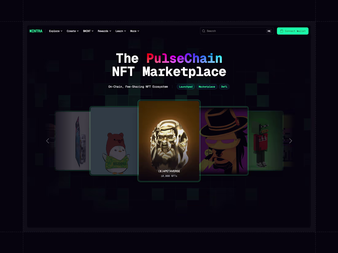 Cover image for Web Design & Development: Mintra App 