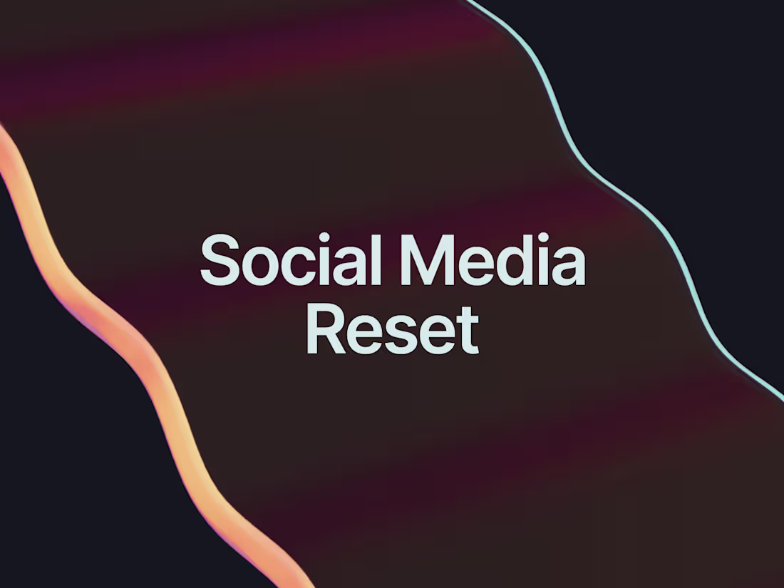 Cover image for Social Media Reset and Renew