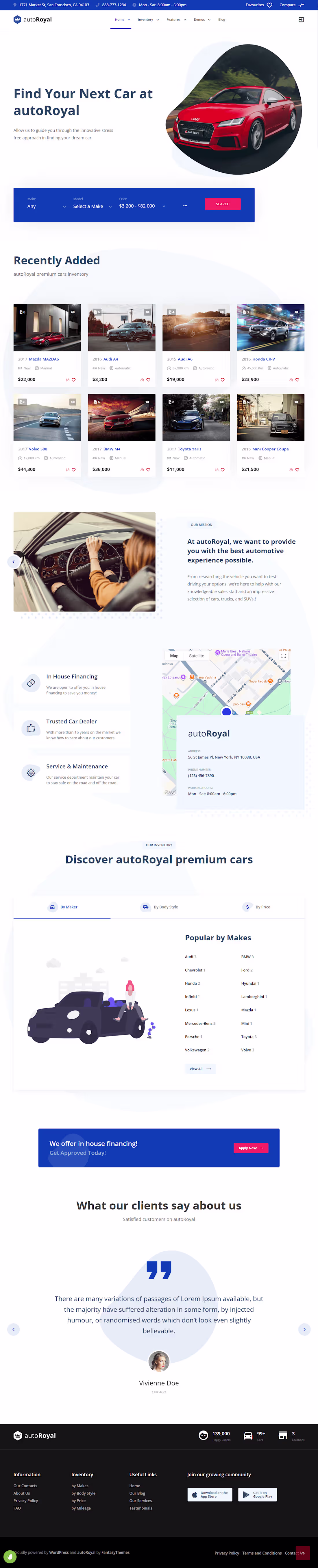 Cover image for Automotive Dealership Website Design