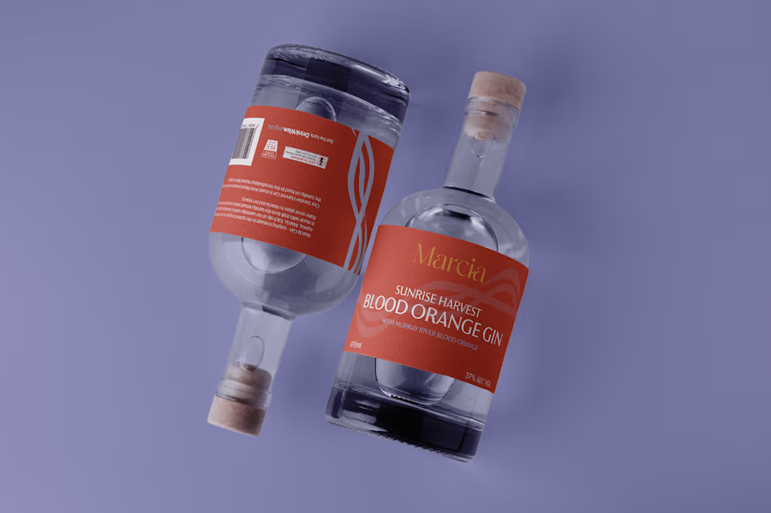 Cover image for Marcia Gin Brand and Packaging