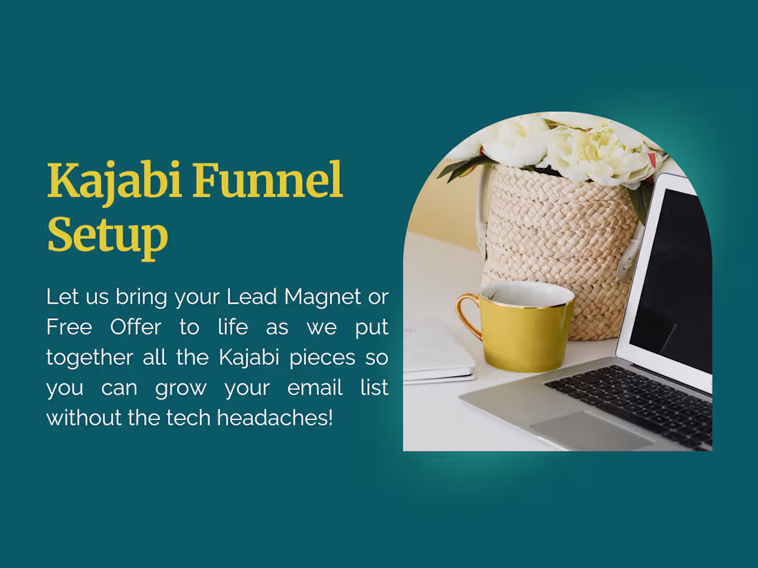 Cover image for Kajabi Lead Magnet Funnel Setup