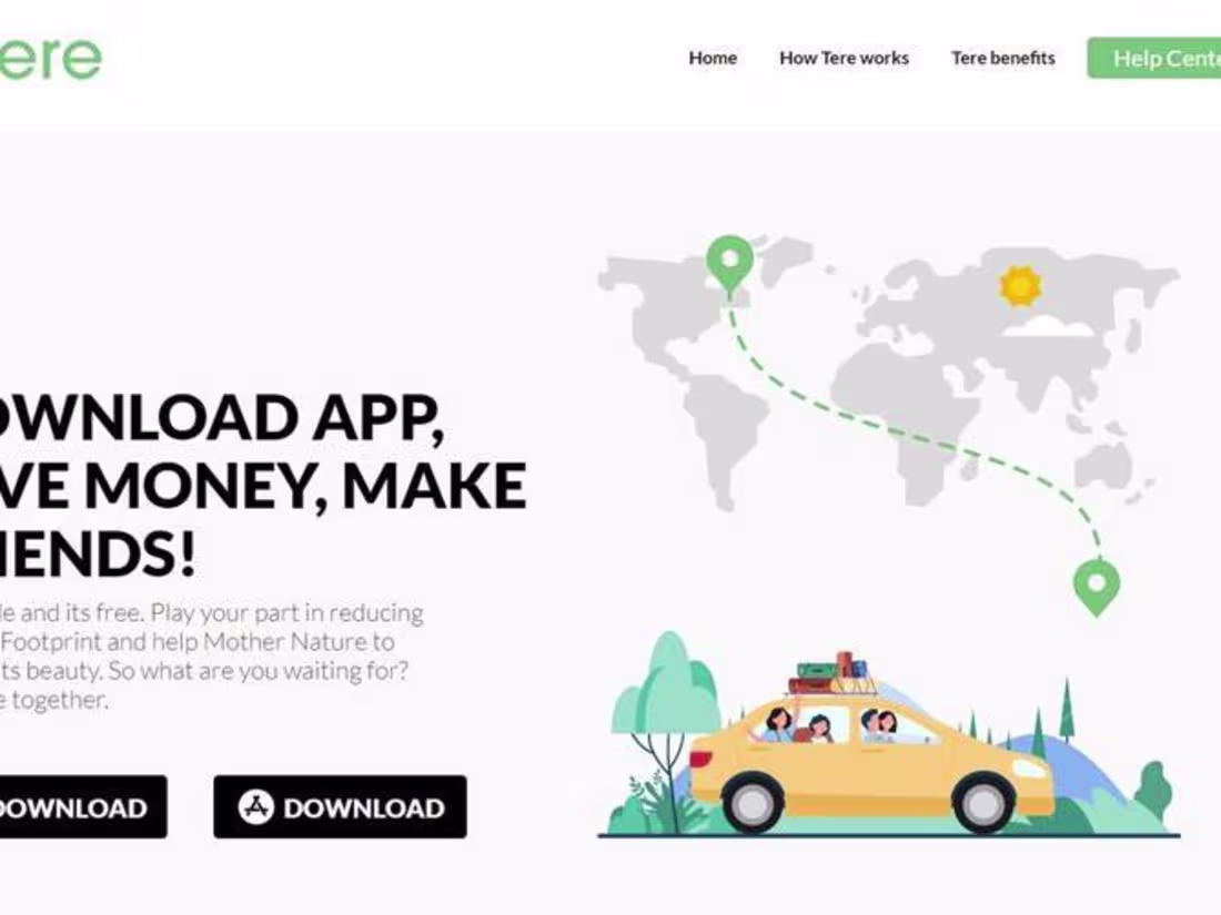 Cover image for Tere - Driving Application