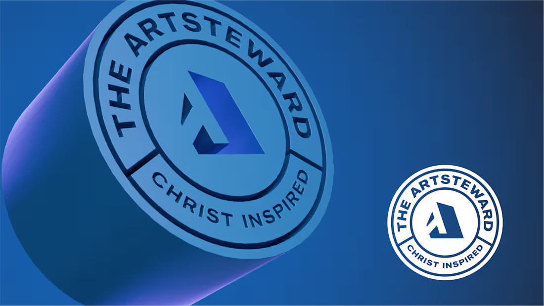 Cover image for The ArtSteward Logo in 3D