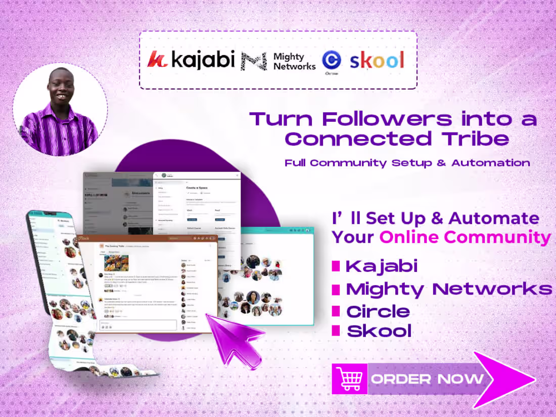 Cover image for Build & Launch a Thriving Online Community