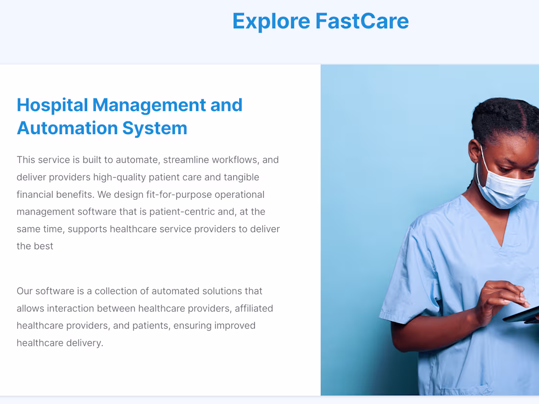 Cover image for Implementation of a HMIS for a major hospital