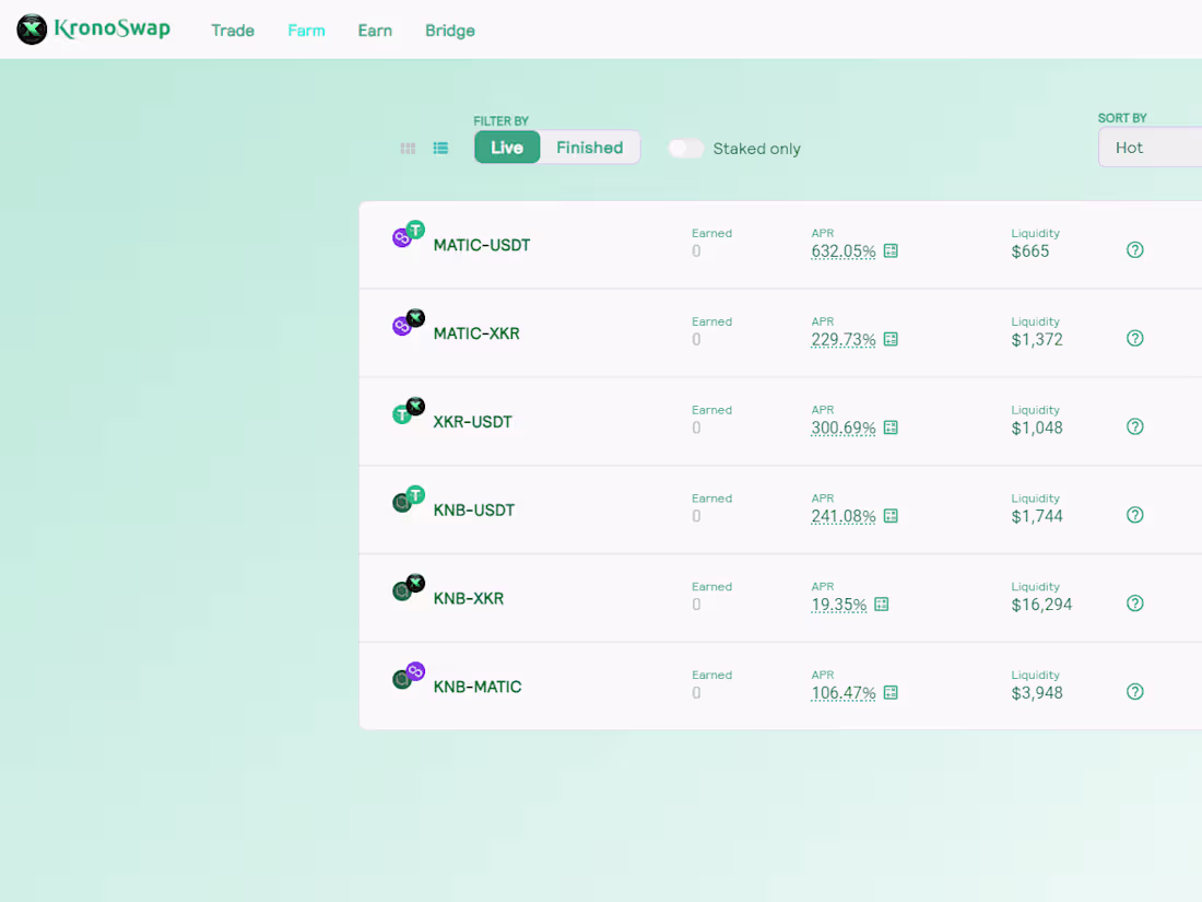 Cover image for KronoSwap