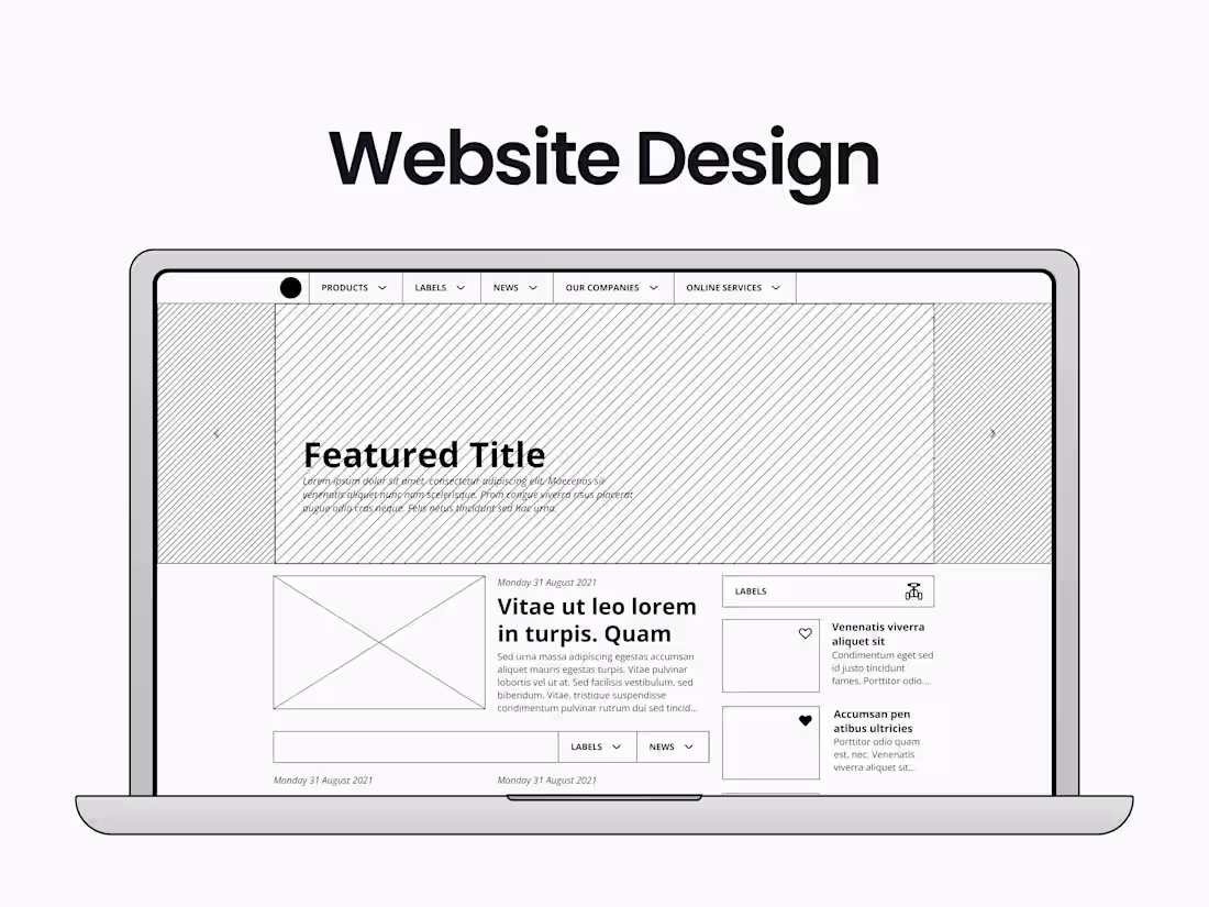 Cover image for Website Design