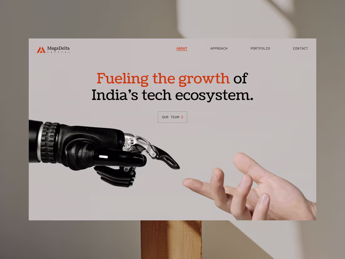 Cover image for MegaDelta Capital Figma to Framer Development (With Laniakea)
