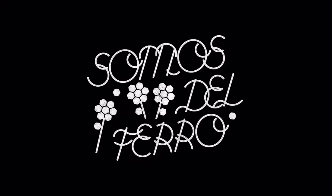 Cover image for Somos del Ferro (lettering)