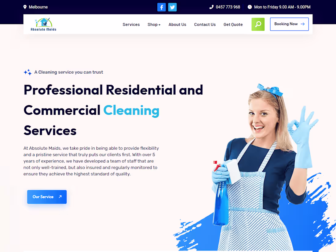 Cover image for absolutemaids