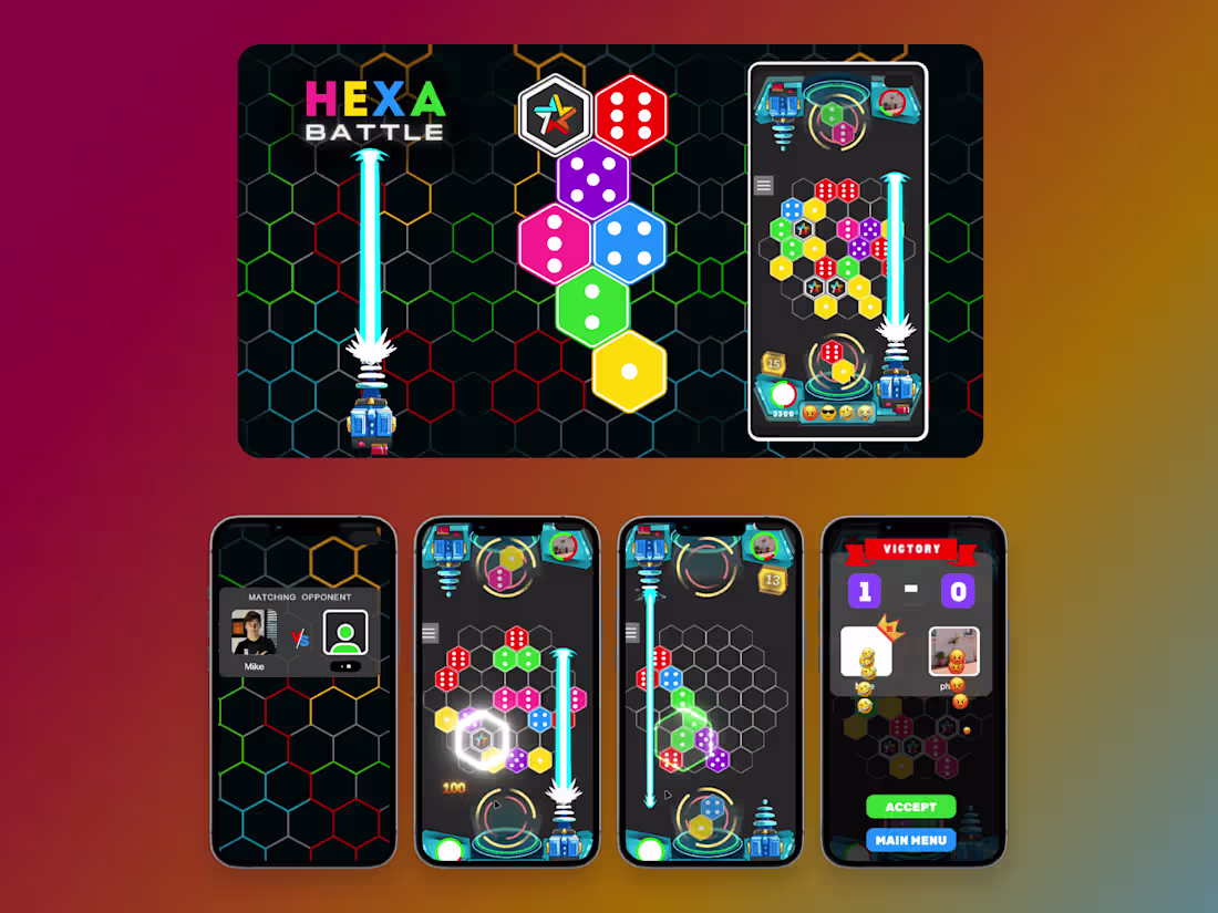 Cover image for Hexabattle