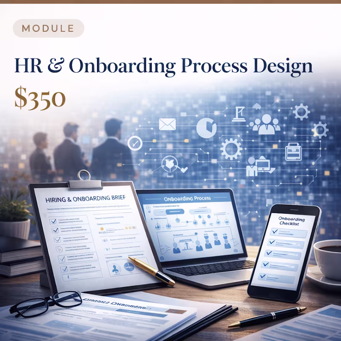 Cover image for HR & Onboarding Process Design (ADD-ON MODULE)