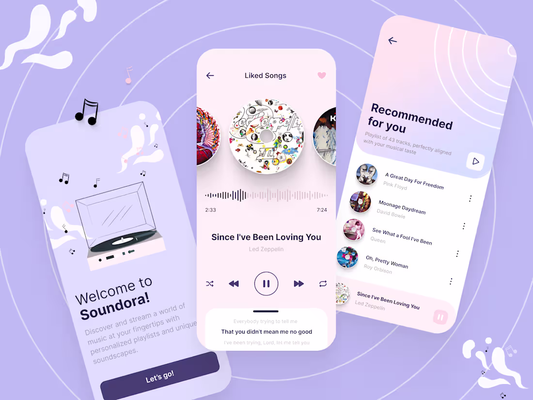 Cover image for Soundora – Mobile Music App