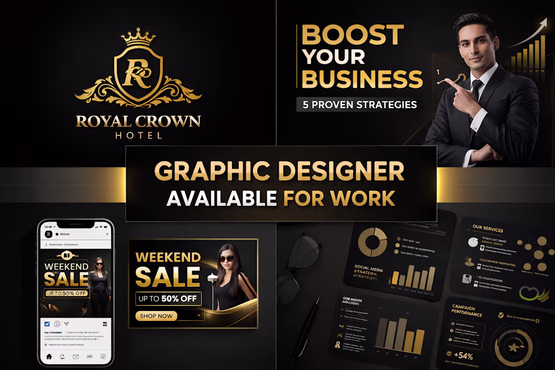 Cover image for Graphic design portfolio showcase